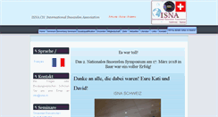 Desktop Screenshot of isna.ch
