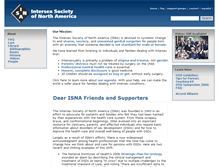 Tablet Screenshot of isna.org